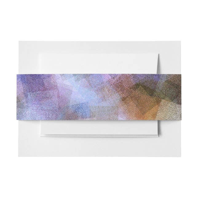 SUMMER STREAM INVITATION BELLY BAND (Front Example)