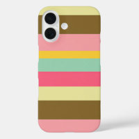 Summer Stripe Colour Palette Design