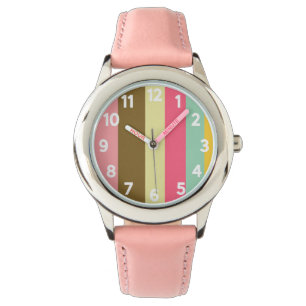Summer Stripe Colour Palette Design Watch