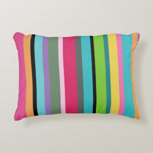 Summer Stripes Decorative Cushion