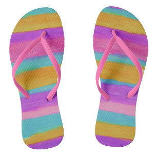 Summer Stripes Flipflops