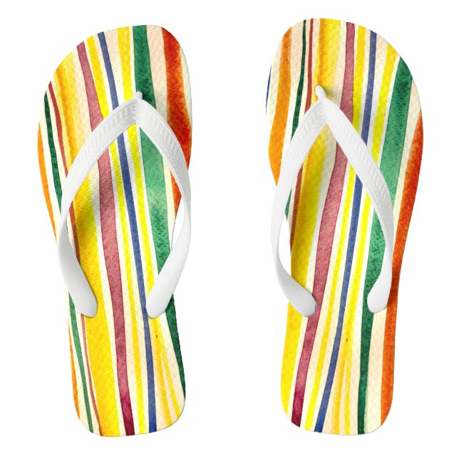 summer stripes jandals (Footbed)