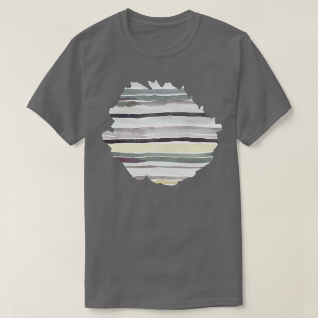 Summer Stripes Ultimate grey T-Shirt (Design Front)