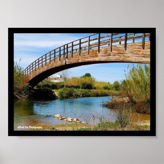 Summer Stroll Along the Túria River Poster (Front)