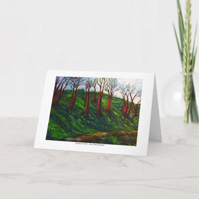 Summer Stroll GREETING CARD (Front)