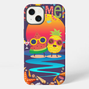 Summer Stuff Sunset Background iPhone 13 Case