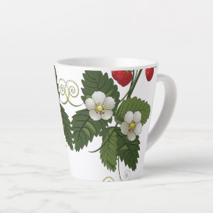 Summer Style Strawberry Latte Mug