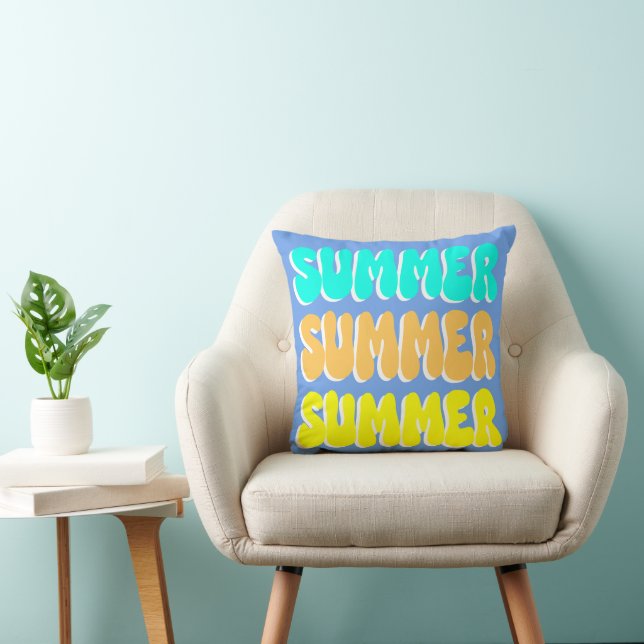 Summer Summer Summer  Retro  Cushion (Chair)