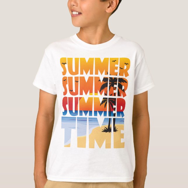 Summer Summer Summer Time! T-Shirt (Front)