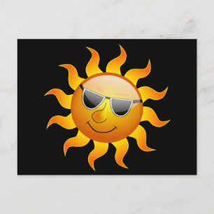 Summer Sun funny Postcard