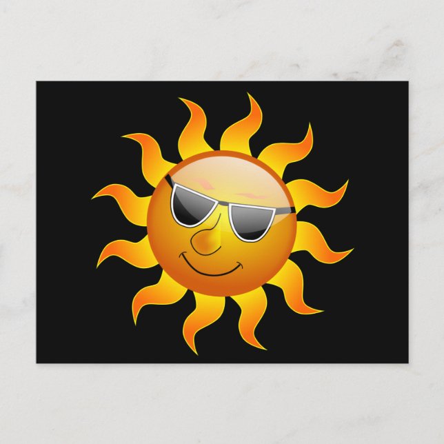 Summer Sun funny Postcard (Front)