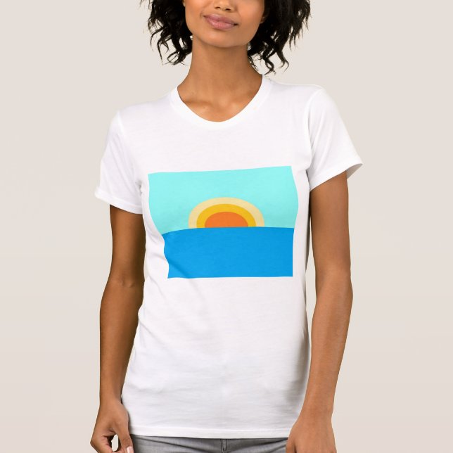 Summer Sun in the Water T-Shirt (Front)