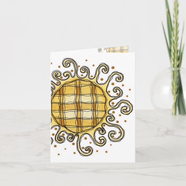 Summer Sun - Note Card (Front)