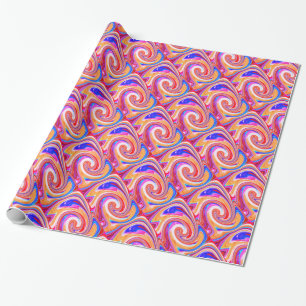 Summer sun wrapping paper