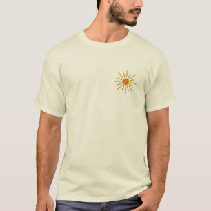Summer sun. Yellow and orange. T-Shirt