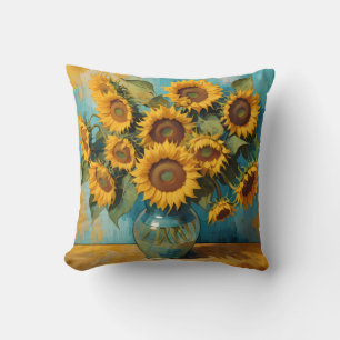 Summer Sunflower Cushion