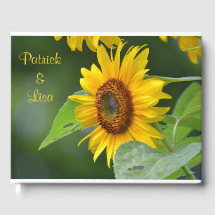 Summer Sunflower Guest Book