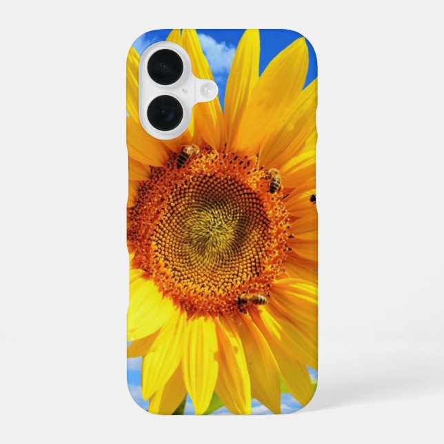 Summer Sunflower iPhone Case (Back)
