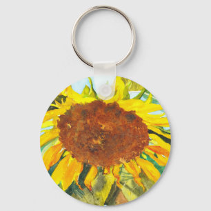Summer Sunflower Key Ring