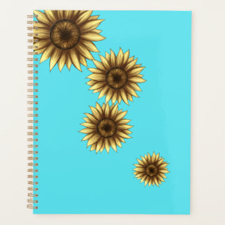 Summer sunflower planner