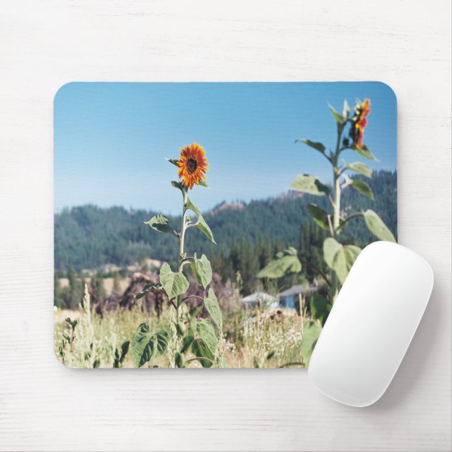 Summer Sunflowers........ Mouse Pad (With Mouse)