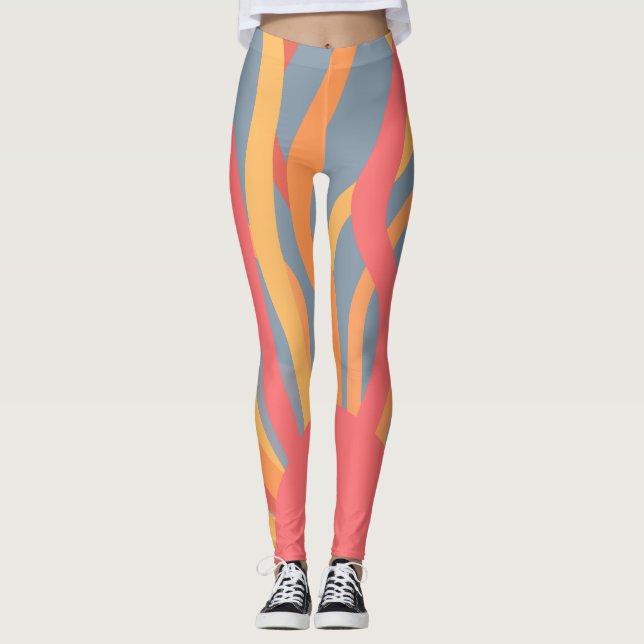 Summer Sunrise  Leggings (Front)