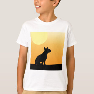 Summer Sunset Bull Terrier T-Shirt
