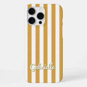 Summer Sunset Cabana Stripe iPhone 16 Pro Max Case