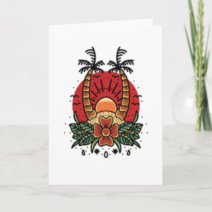 Summer Sunset Card