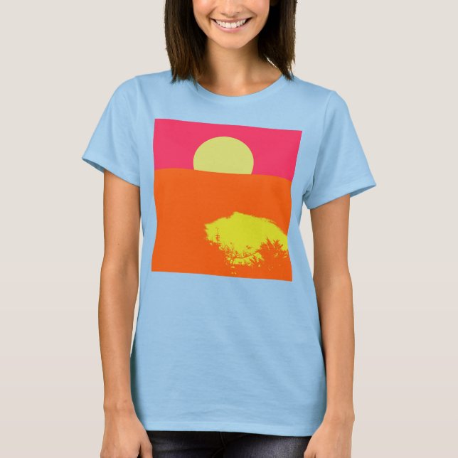 SUMMER SUNSET - Fine art T-shirt (Front)
