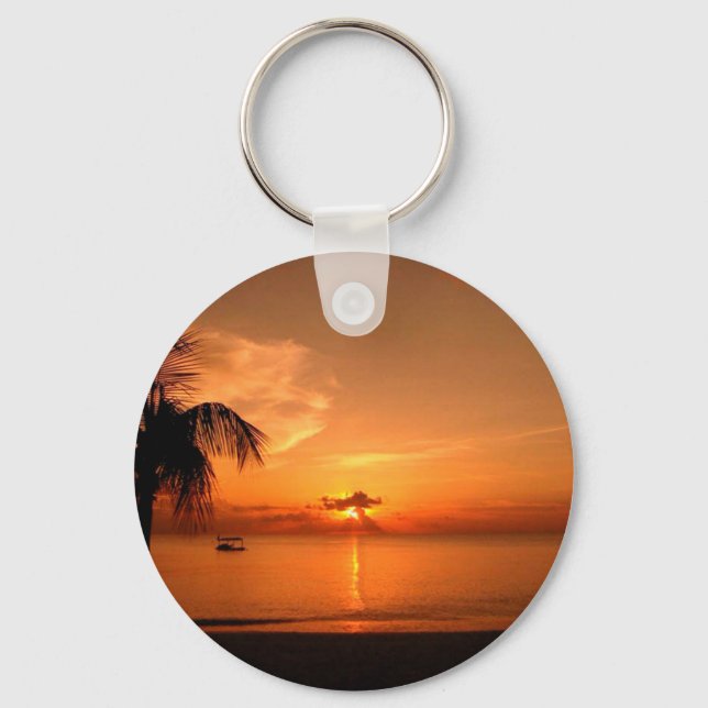 Summer Sunset Key Ring (Front)