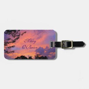 Summer Sunset Luggage Tags