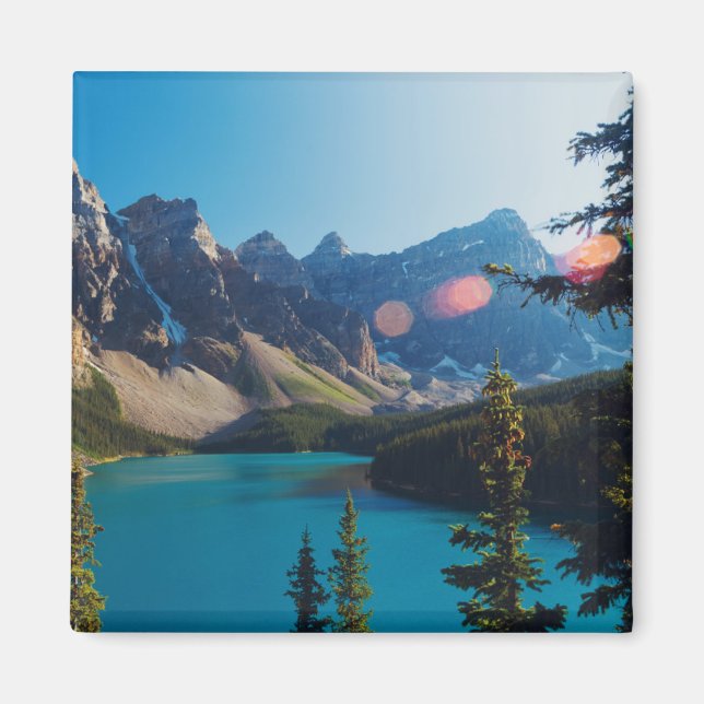 Summer Sunset | Moraine Lake, Canada Magnet (Front)