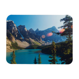 Summer Sunset Moraine Lake, Canada Magnet