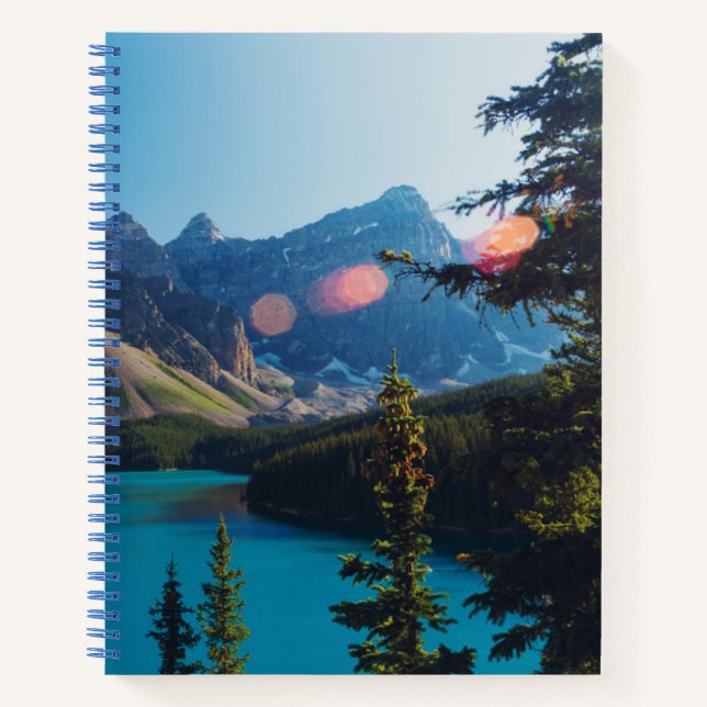 Summer Sunset | Moraine Lake, Canada Notebook (Front)