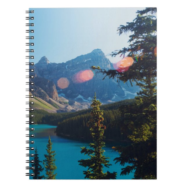 Summer Sunset | Moraine Lake, Canada Notebook (Front)