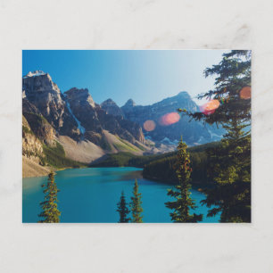 Summer Sunset   Moraine Lake, Canada Postcard