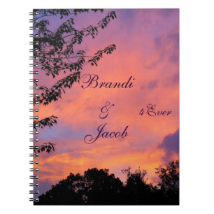 Summer Sunset Romance Notebooks *Personalise*