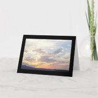 Summer Sunset-Song of Songs 4:7 Greeting Card