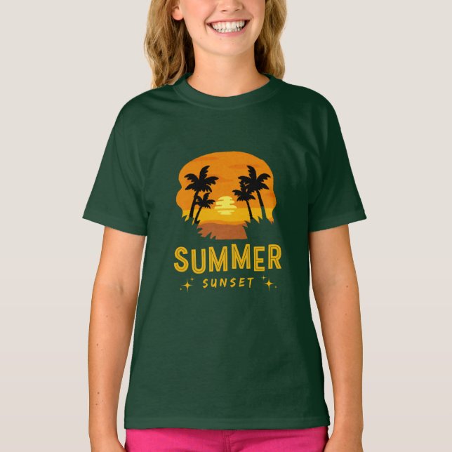 Summer Sunset T-Shirt (Front)