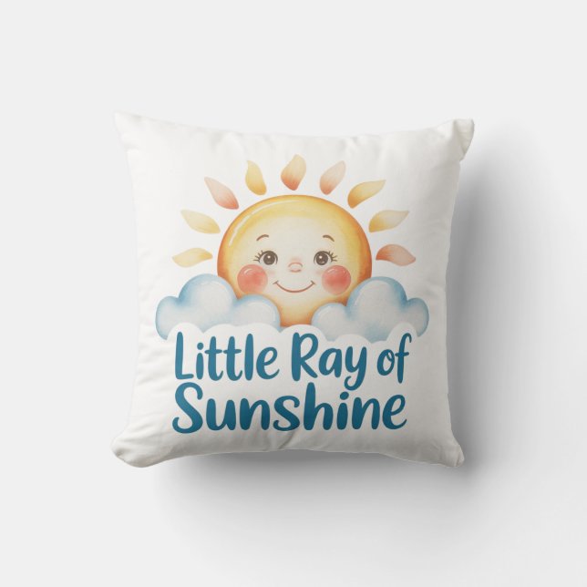 Summer sunshine baby cushion (Front)