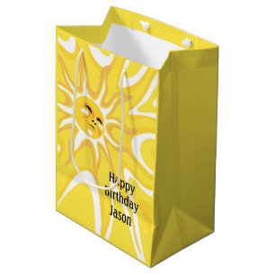 Summer Sunshine Birthday Med Sun Gift Bag