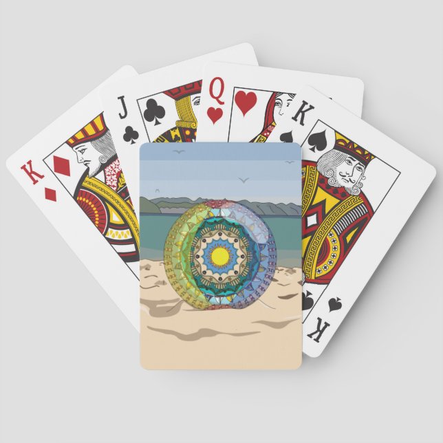 Summer Sunshine Classic Playing Cards (Back)