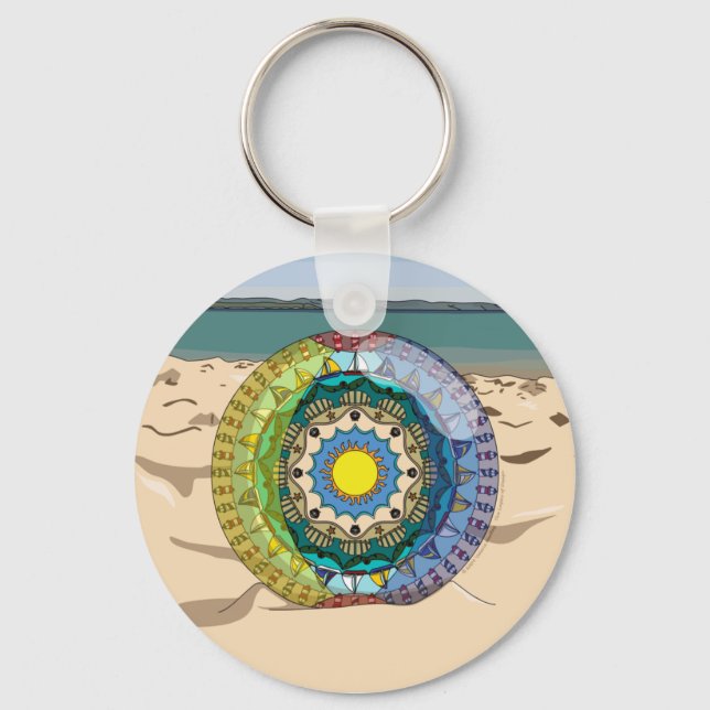 Summer Sunshine Keychain (Front)
