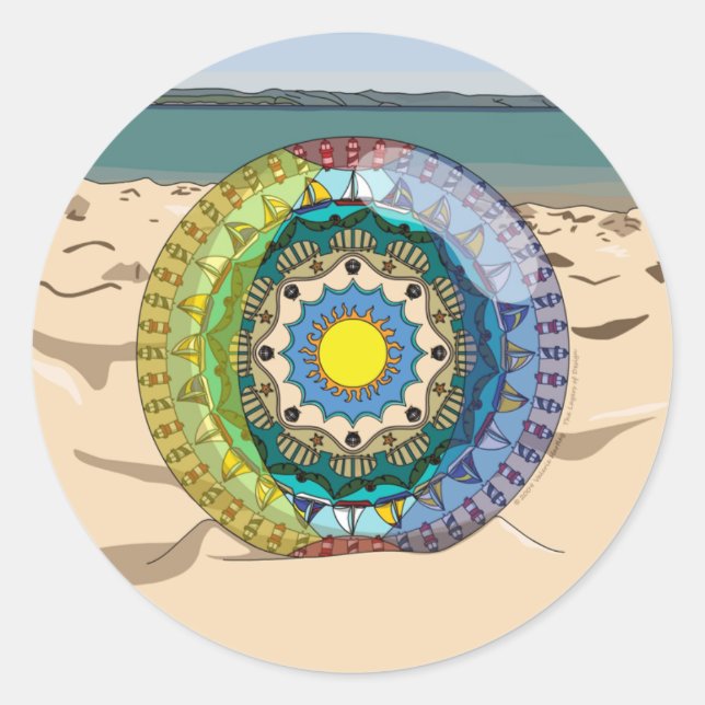 Summer Sunshine Sticker (Front)