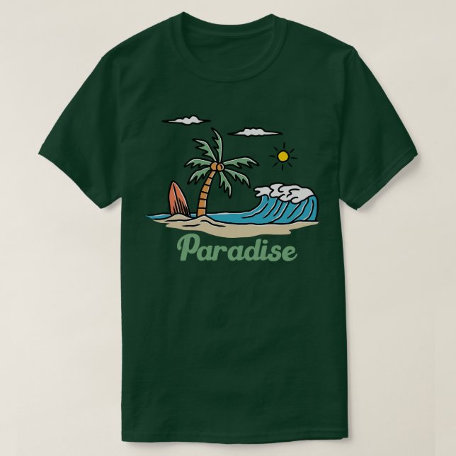 Summer surf TShirt (Design Front)