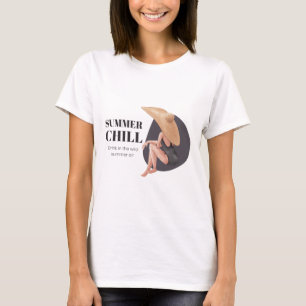 Summer Surfer Beach Girl T-Shirt