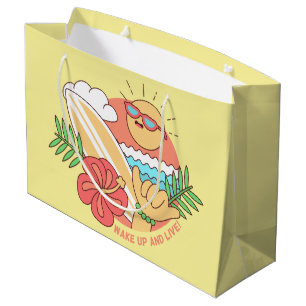 Summer Surfer large gift bag