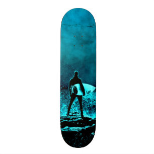 Summer Surfing Grunge Style Skateboard
