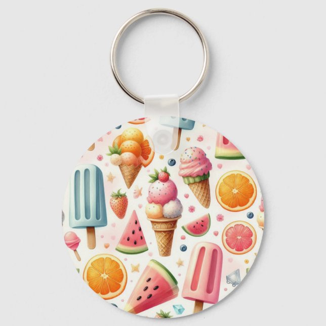 Summer Sweet escape Key Ring (Front)